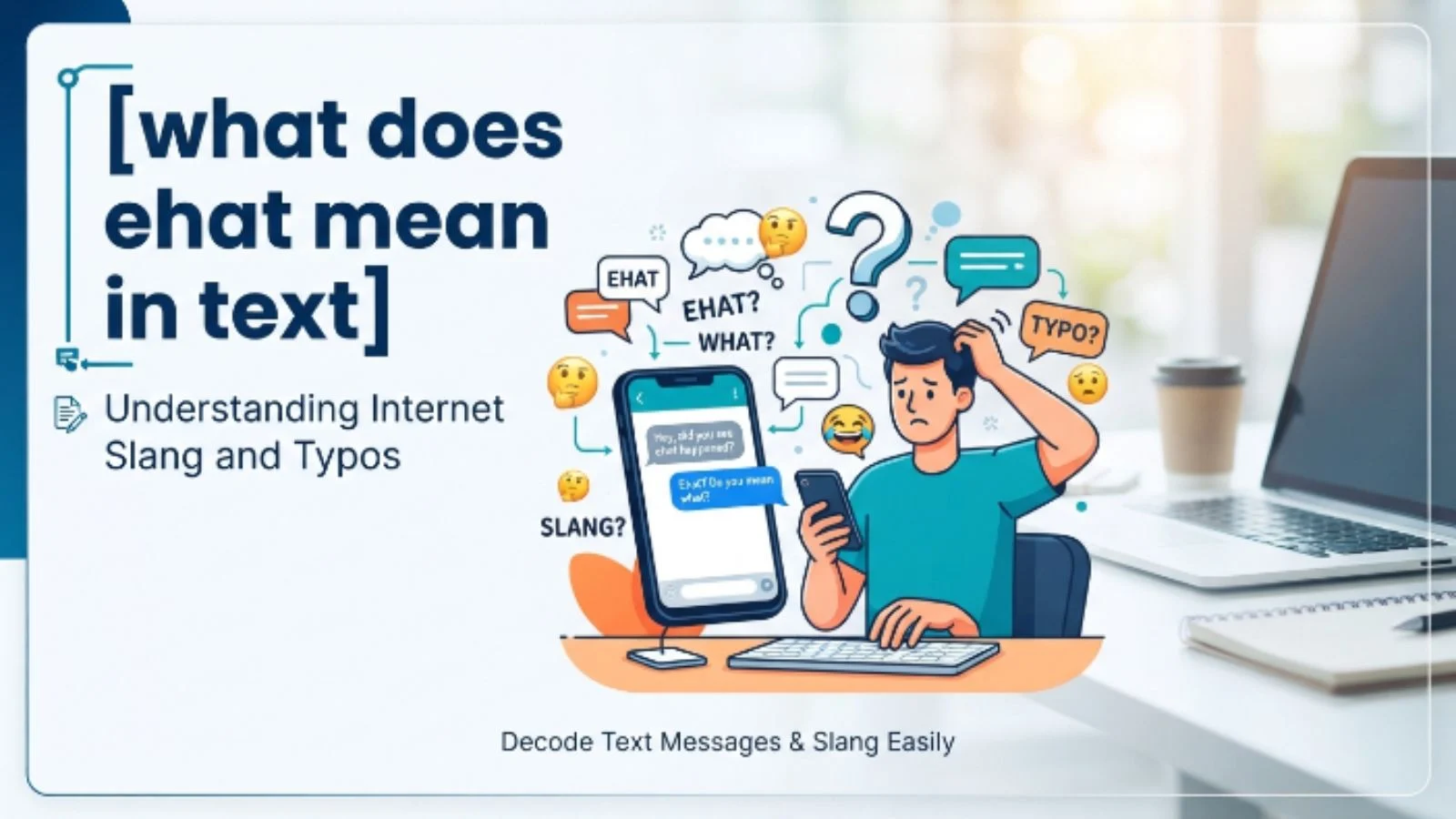 what does ehat mean in text