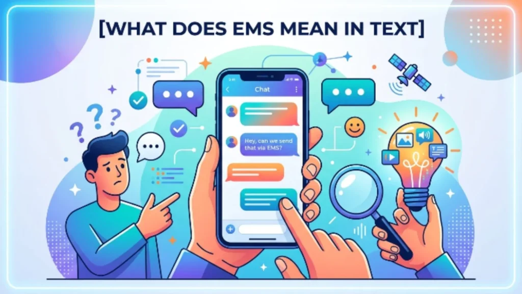 what does ems mean in text