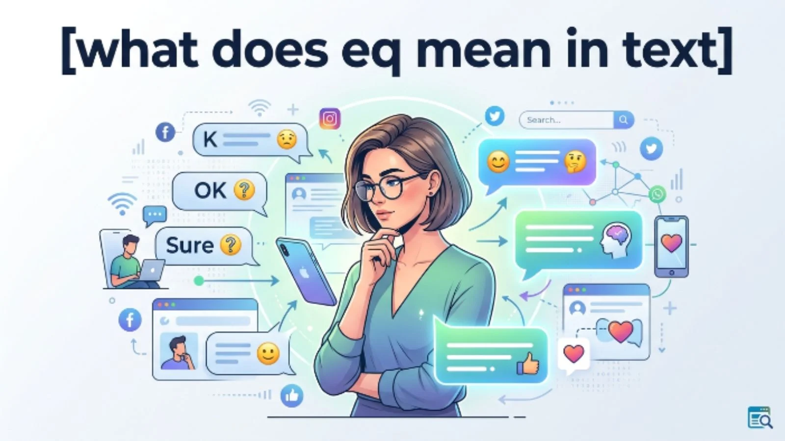 what does eq mean in text