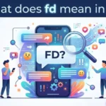 what does fd mean in text