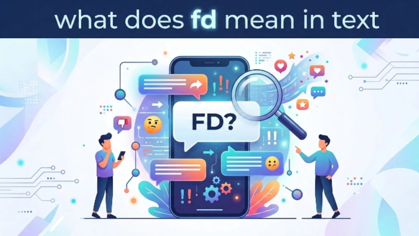 what does fd mean in text