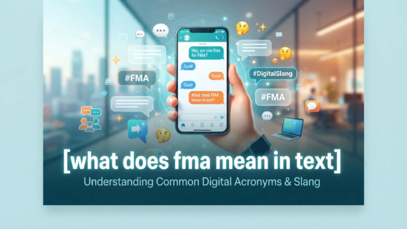 what does fma mean in text