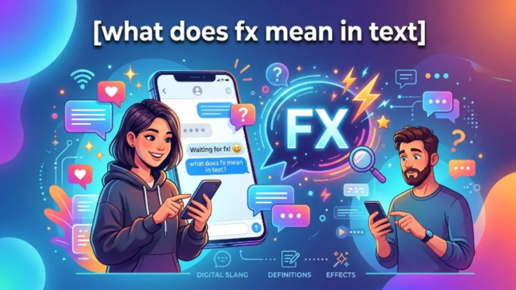 what does fx mean in text
