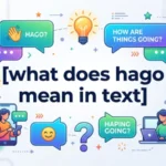 what does hago mean in text