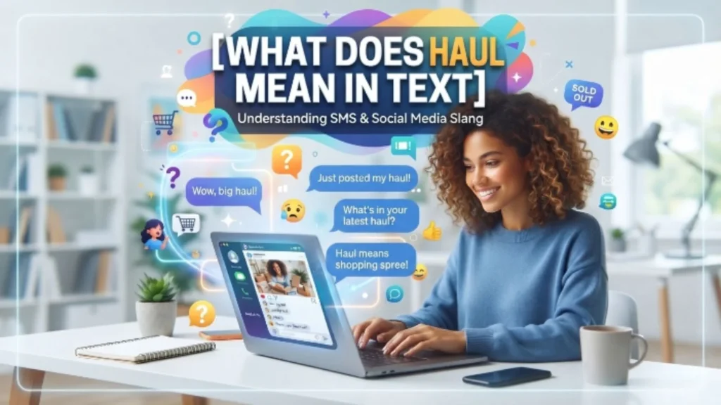 what does haul mean in text