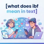 what does ibf mean in text