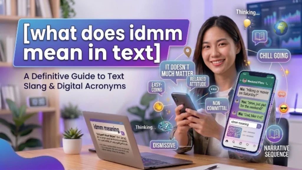 what does idmm mean in text
