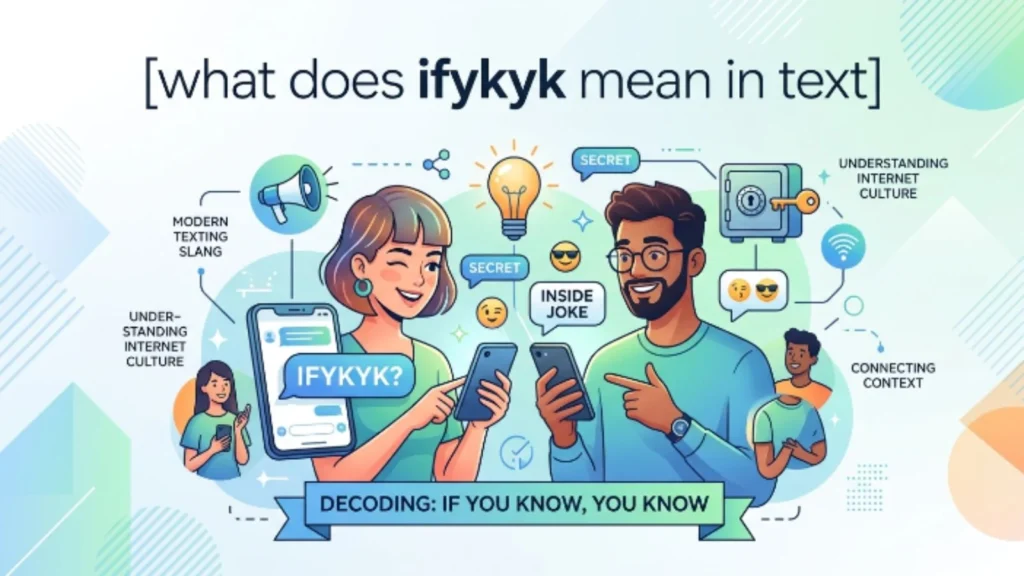 what does ifykyk mean in text
