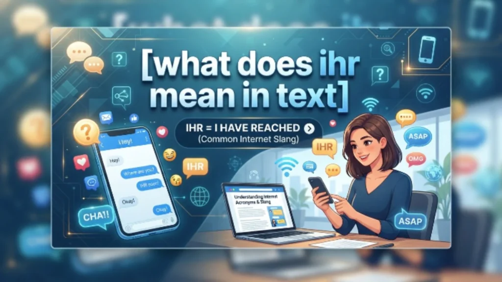 what does ihr mean in text