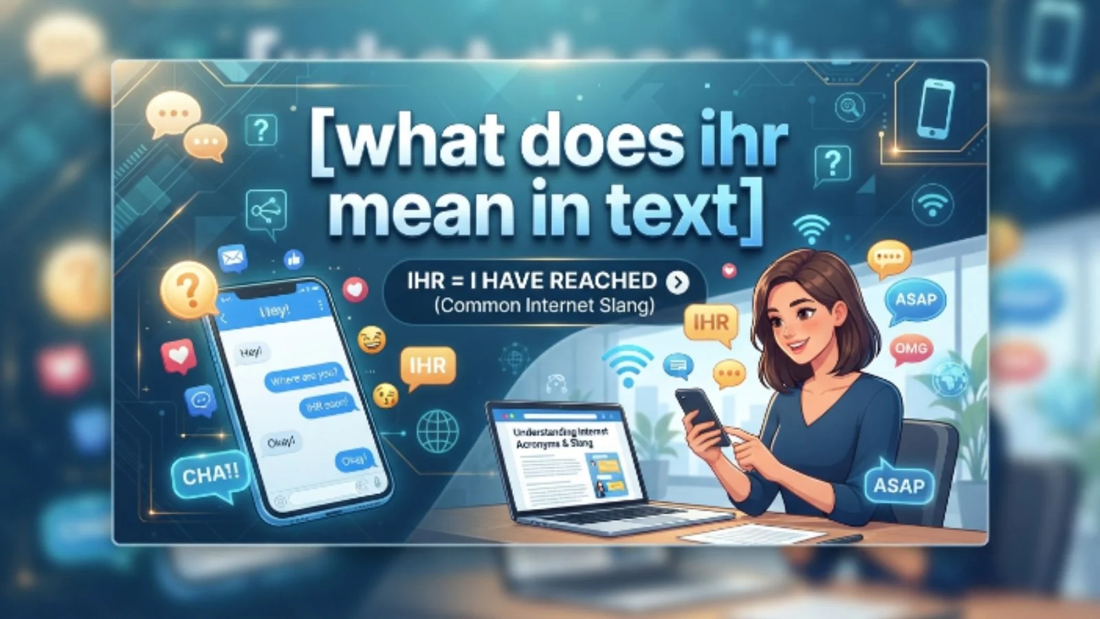 what does ihr mean in text