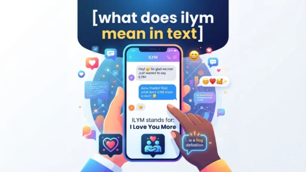 what does ilym mean in text