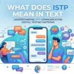 what does istp mean in text
