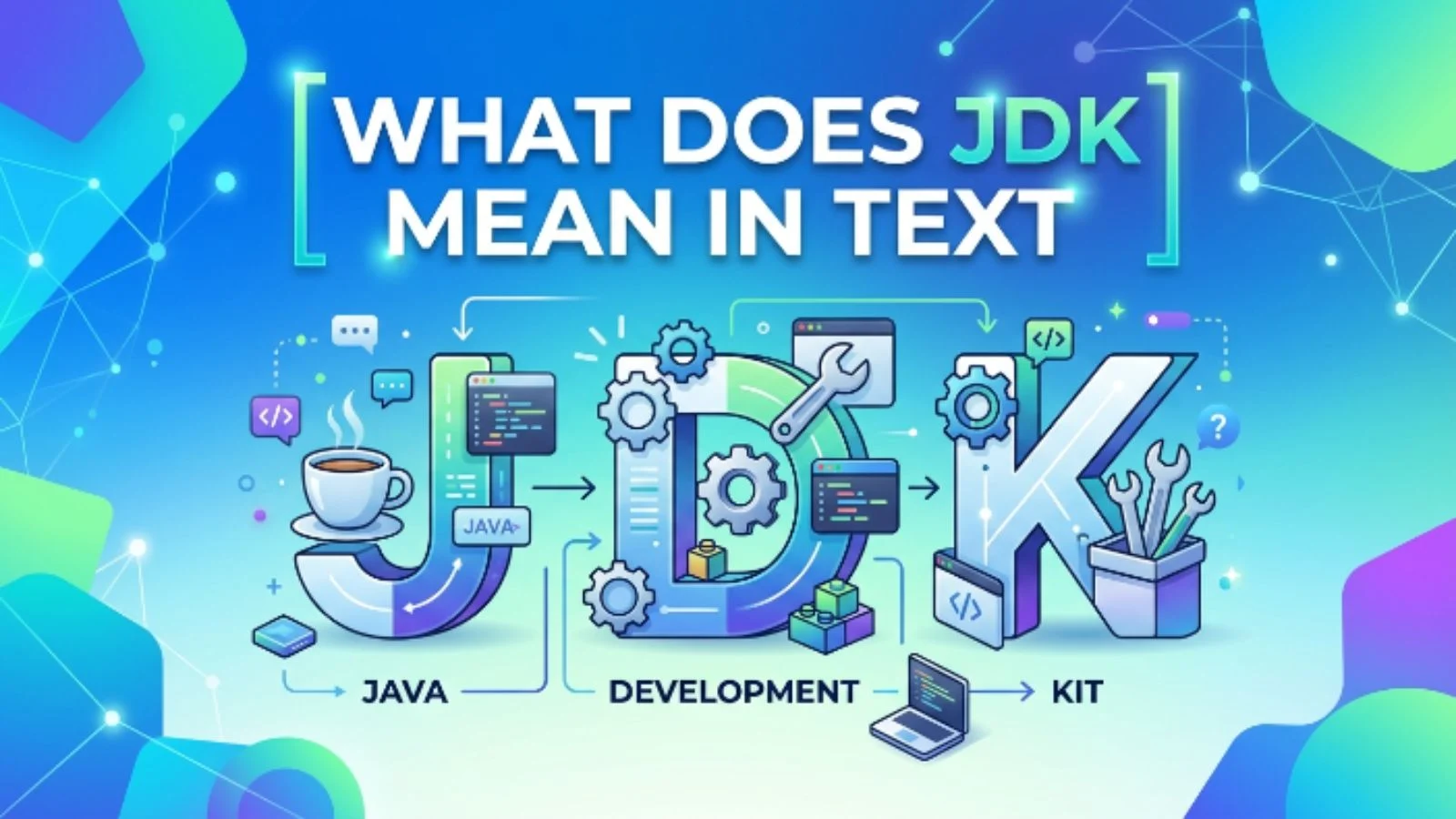 what does jdk mean in text