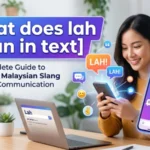 what does lah mean in text