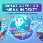 what does ldr mean in text