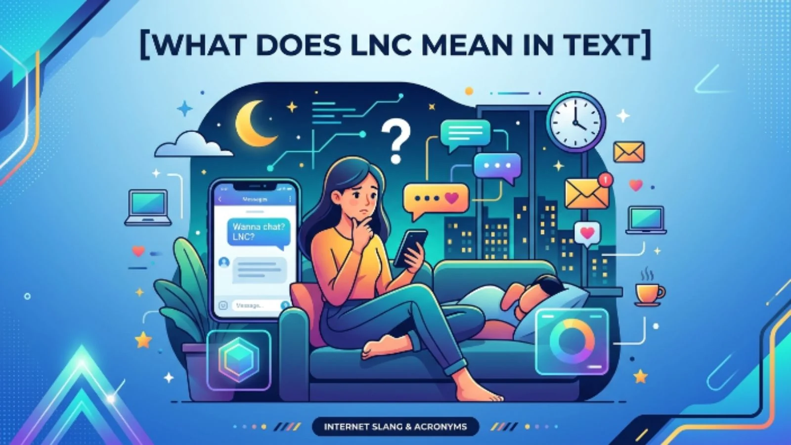 what does lnc mean in text