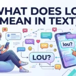 what does lou mean in text