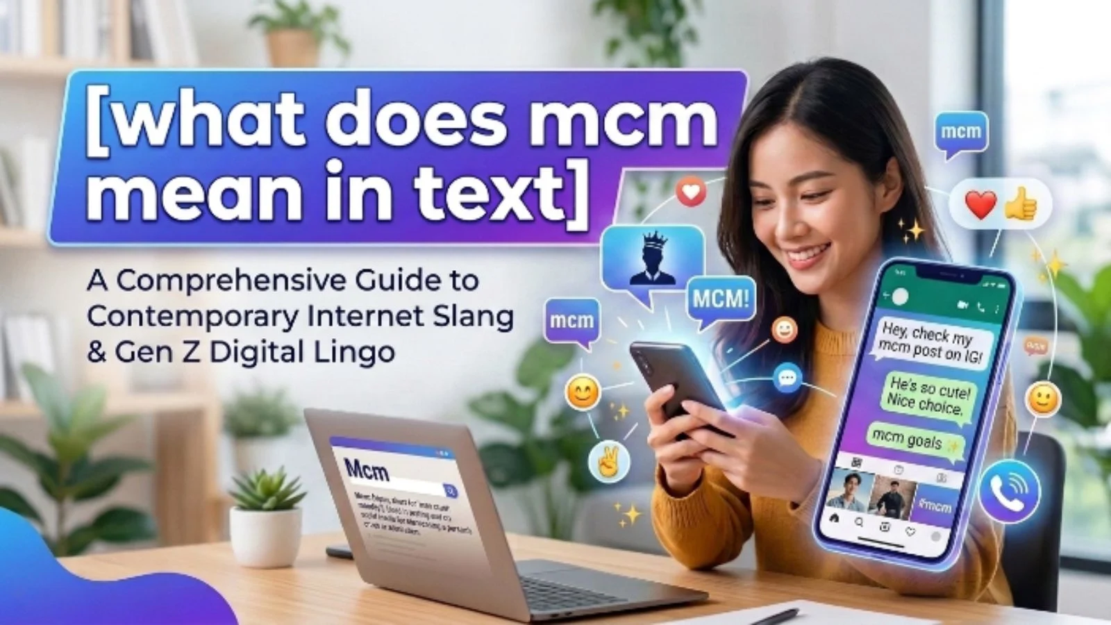 what does mcm mean in text