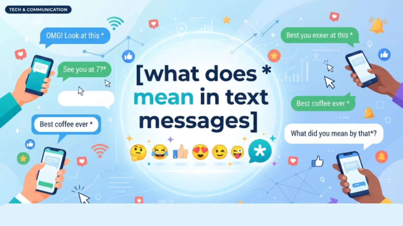 what does mean in text messages