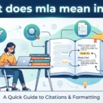 what does mla mean in text