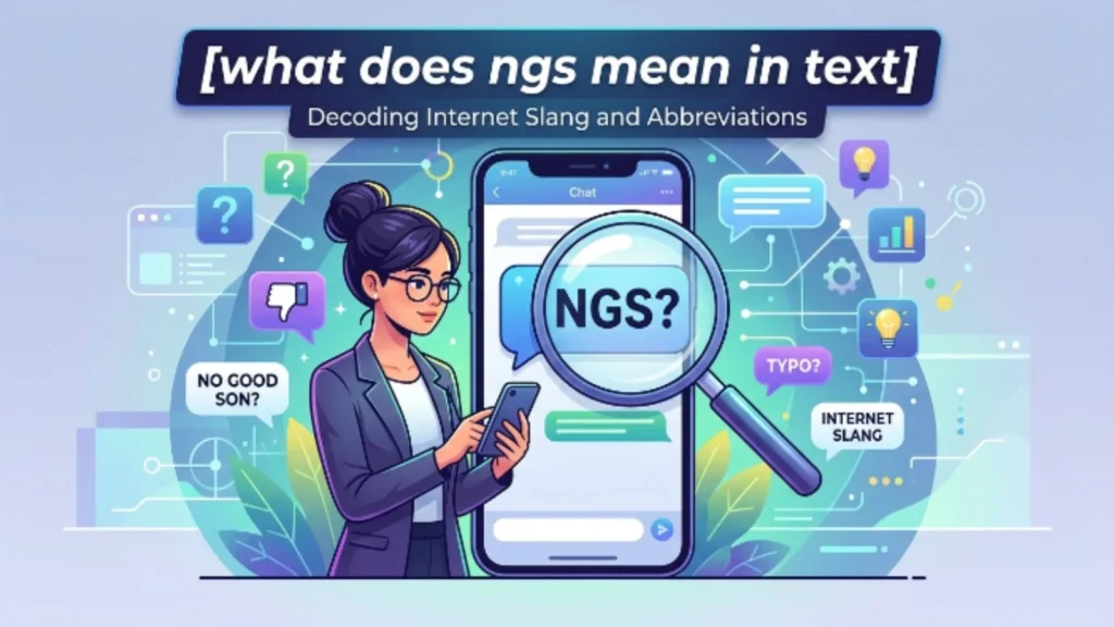 what does ngs mean in text