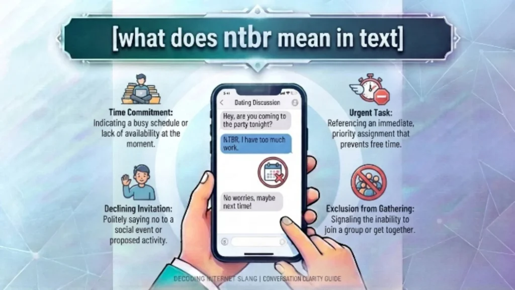 what does ntbr mean in text