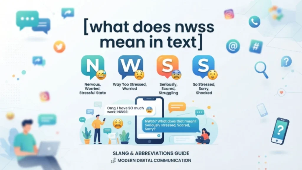 what does nwss mean in text