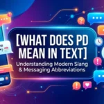 what does pd mean in text