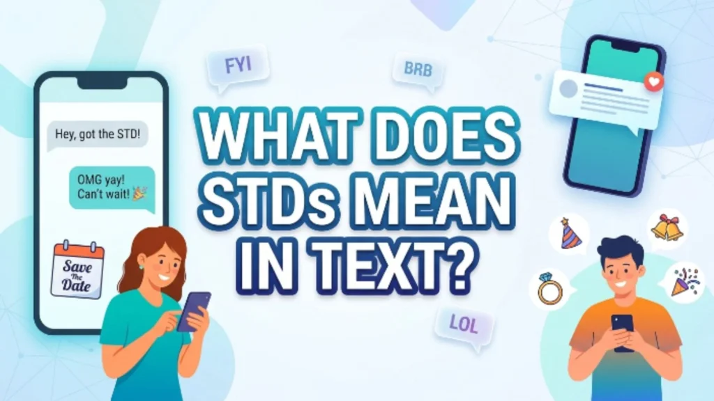 what does stds mean in text