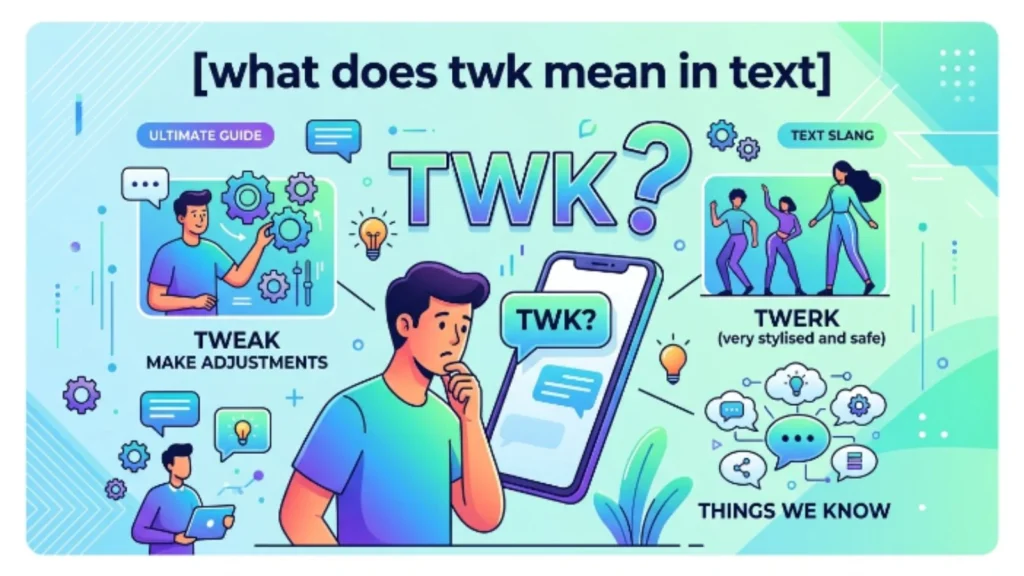 what does twk mean in text