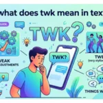 what does twk mean in text
