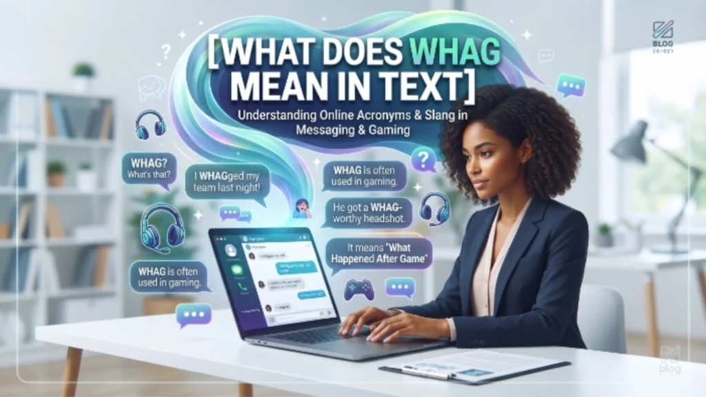 what does whag mean in text