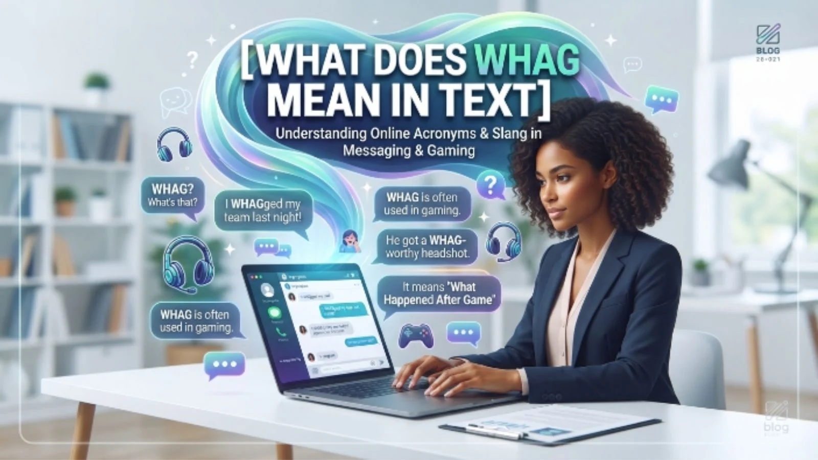 what does whag mean in text