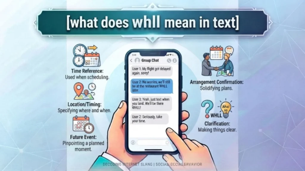 what does whll mean in text