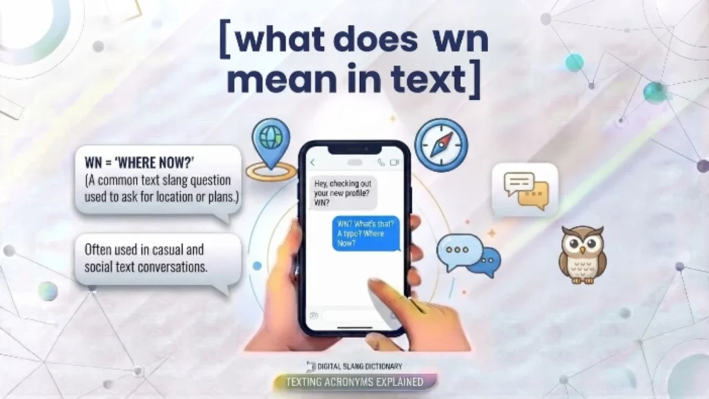 what does wn mean in text