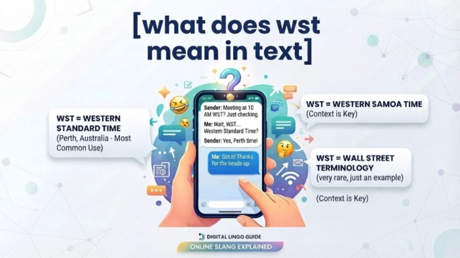 What Does WST Mean in Text? The Real Meaning May Surprise You