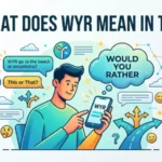 what does wyr mean in text