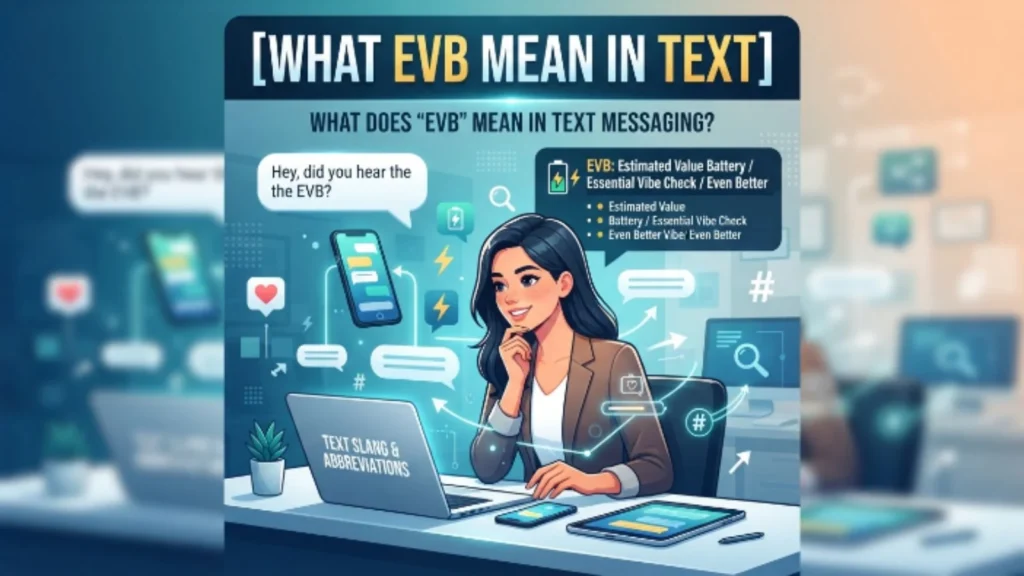 what evb mean in text
