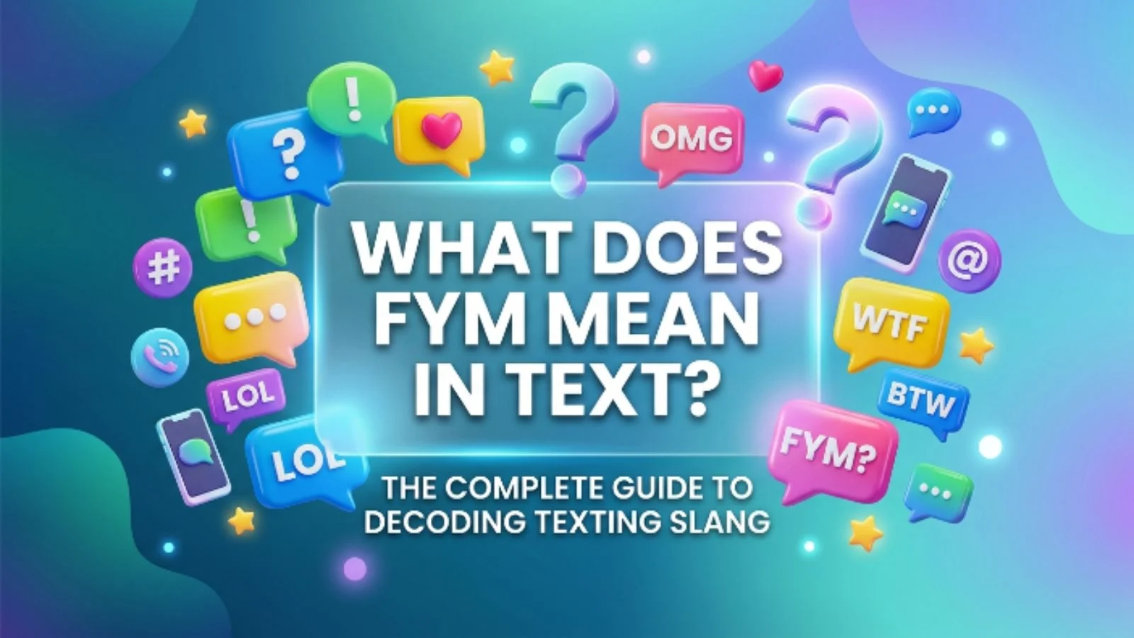 what is fym mean in text