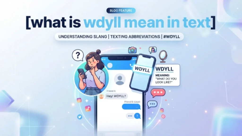 what is wdyll mean in text