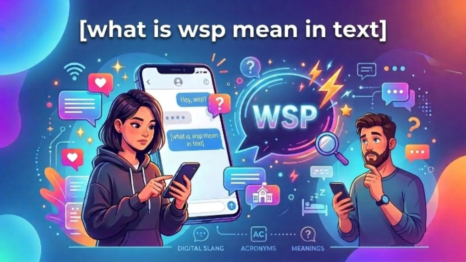 what is wsp mean in text