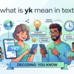 what is yk mean in text