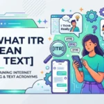 what itr mean in text