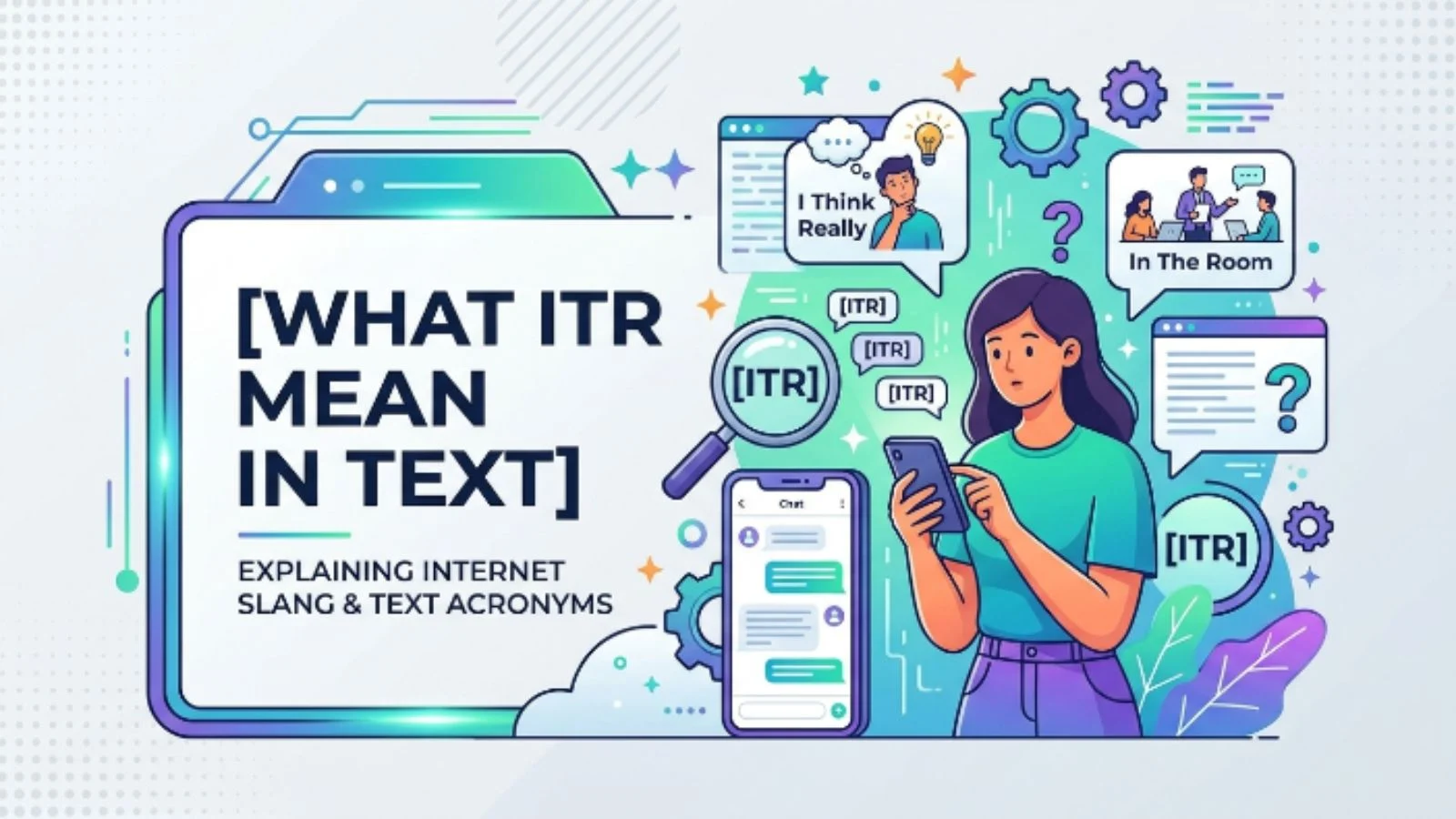 what itr mean in text