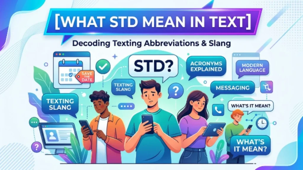 what std mean in text