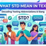 what std mean in text