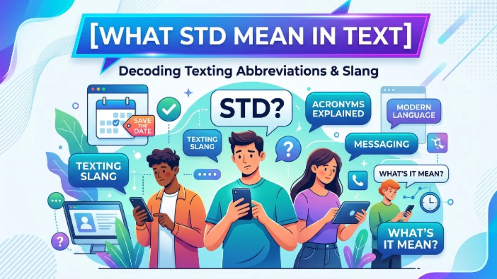what std mean in text