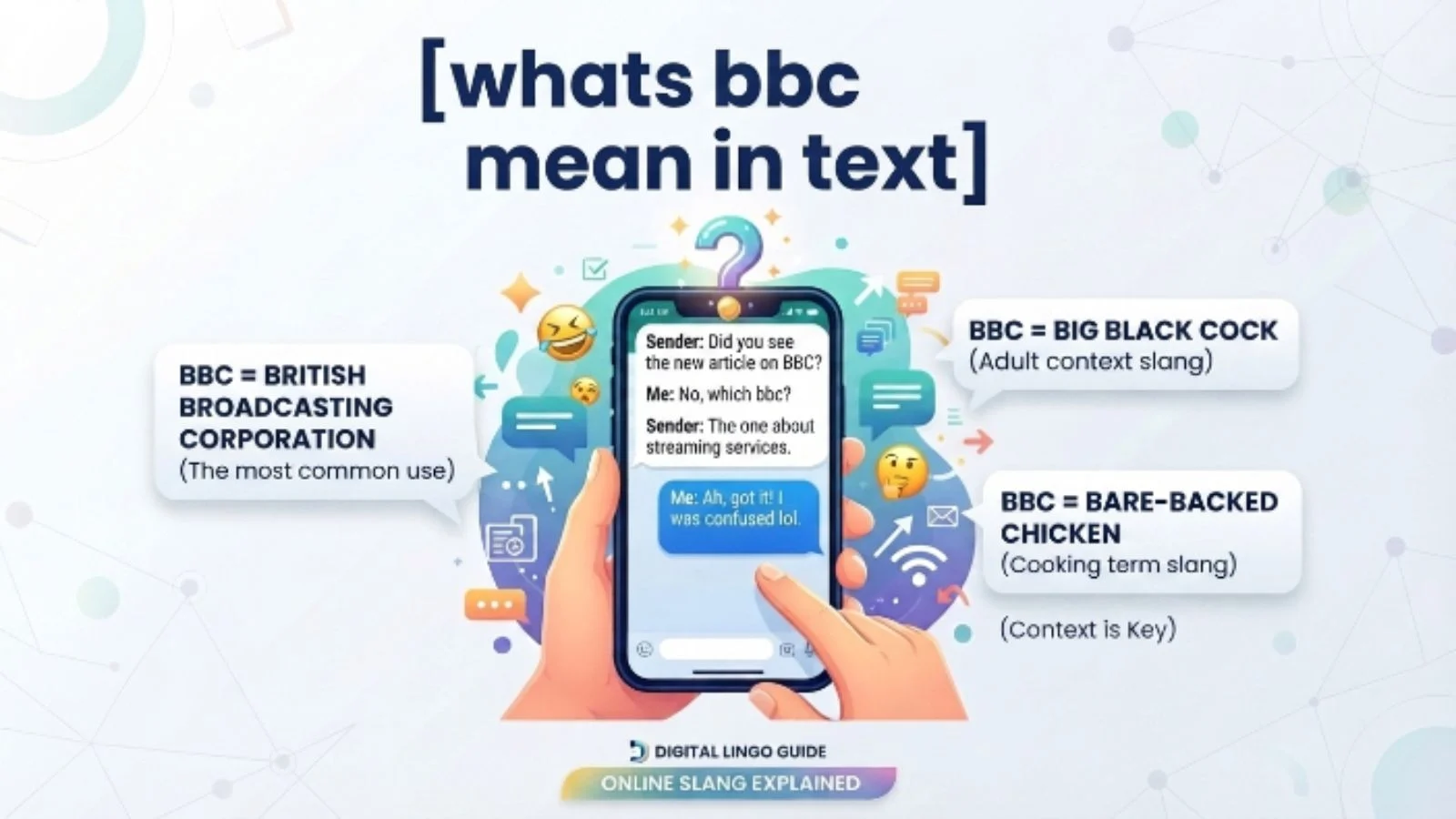 whats bbc mean in text