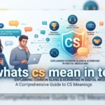 whats cs mean in text