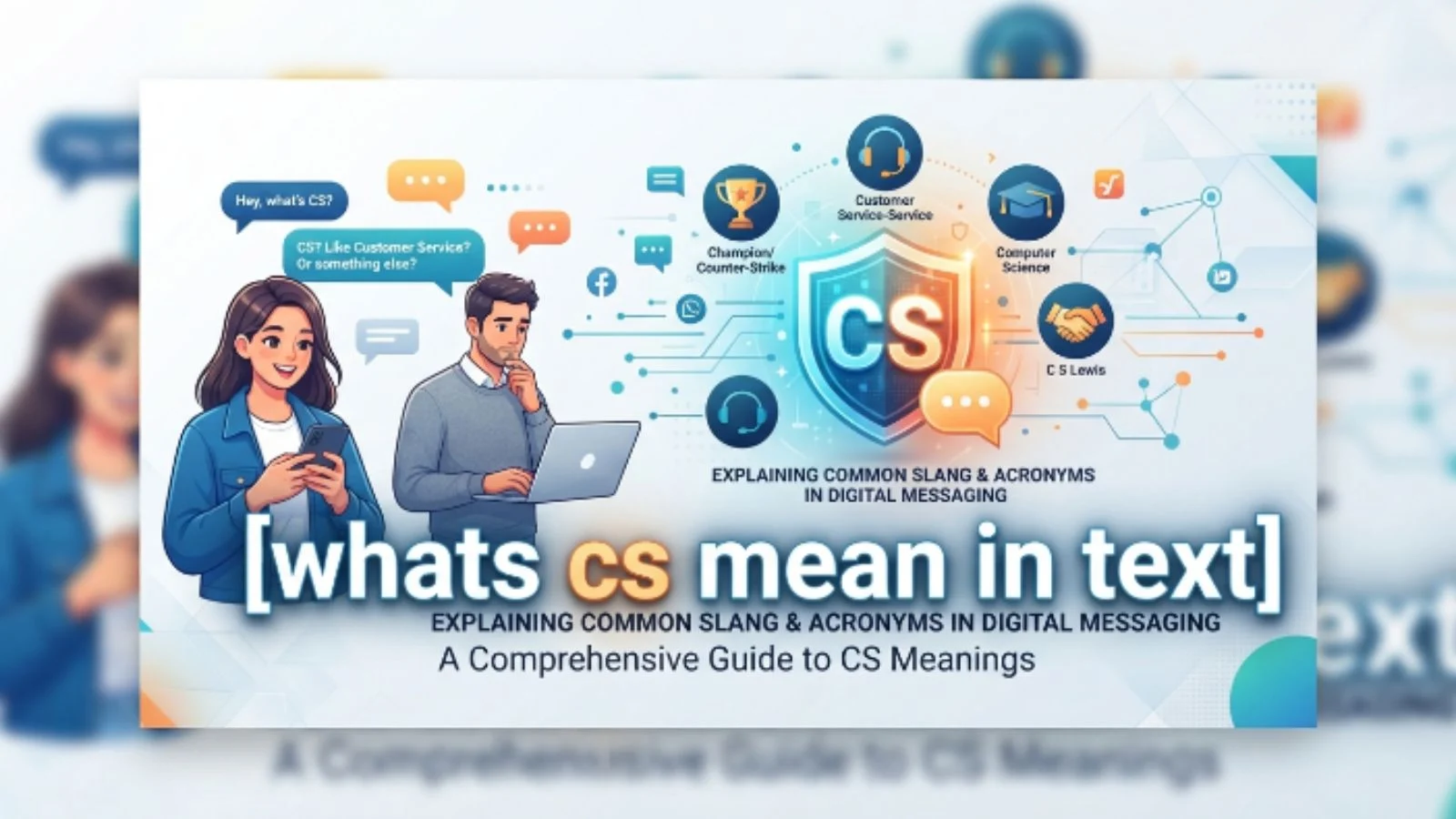 whats cs mean in text
